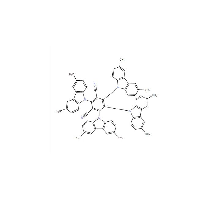 2,4,5,6-Tetrakis(3,6-dimethyl-9H-carbazol-9-yl)isophthalonitrile - ≥98% CAS No(1469703-61-4) by Aladdin Scientific