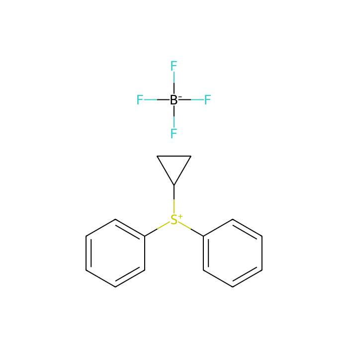 Cyclopropyldiphenylsulfonium Tetrafluoroborate - ≥95% CAS No(33462-81-6) by Aladdin Scientific