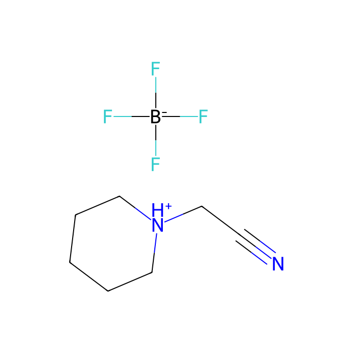 1-(Cyanomethyl)piperidinium Tetrafluoroborate - ≥98%(N) CAS No(434937-12-9) by Aladdin Scientific