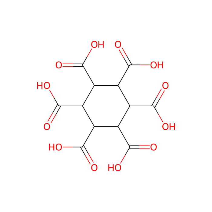 1,2,3,4,5,6-Cyclohexanehexacarboxylic Acid Monohydrate - ≥97%(T) CAS No(2216-84-4) by Aladdin Scientific