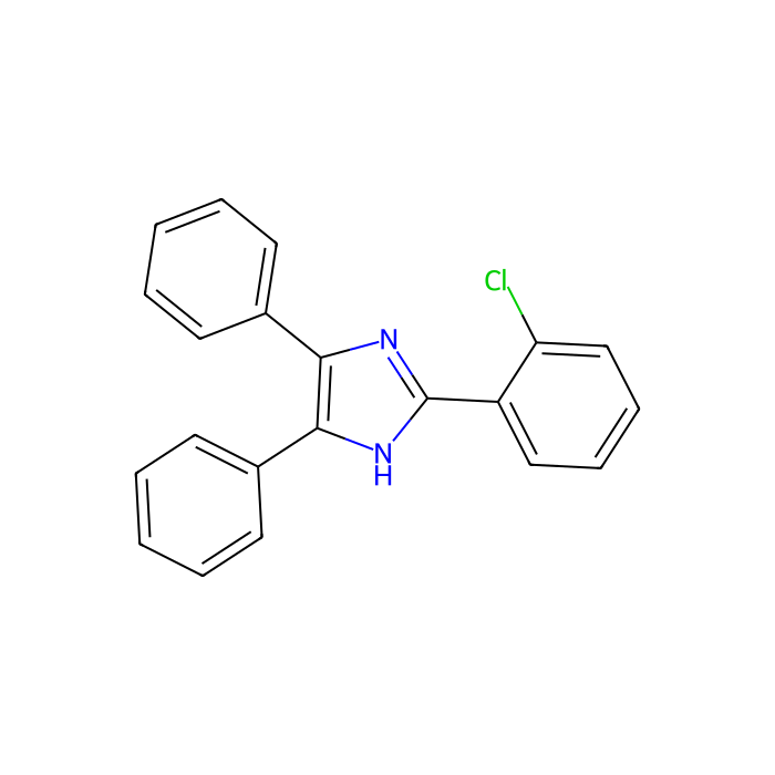 2-(2-Chlorophenyl)-4,5-diphenylimidazole - ≥98% CAS No(1707-67-1) by Aladdin Scientific
