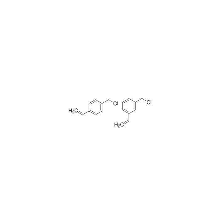 Chloromethylstyrene (m- and p- mixture) (stabilized with TBC + ONP + o-Nitrocresol) - ≥88%(GC) CAS No(57458-41-0) by Aladdin Scientific