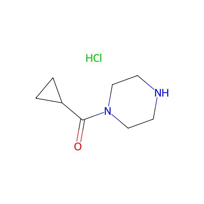1-(Cyclopropylcarbonyl)piperazine Hydrochloride - ≥98% CAS No(1021298-67-8) by Aladdin Scientific