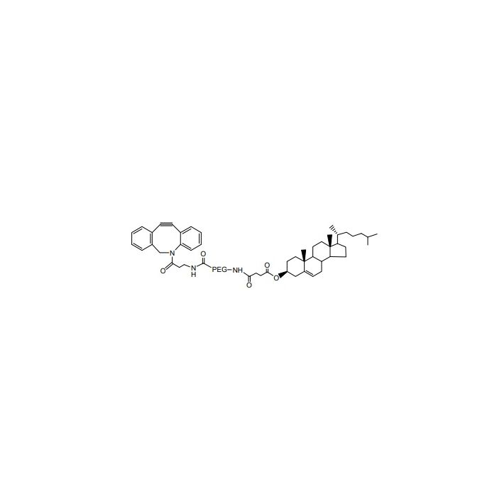 Cholesterol PEG DBCO, CLS-PEG-DBCO - MW 3400 Da  by Aladdin Scientific
