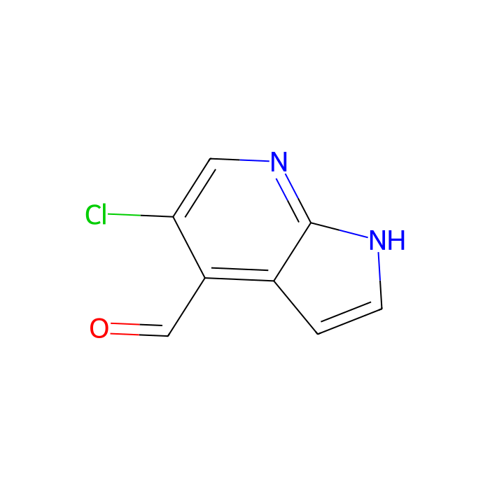 5-Chloro-1H-pyrrolo[2,3-b]pyridine-4-carbaldehyde - ≥97% CAS No(1015610-39-5) by Aladdin Scientific