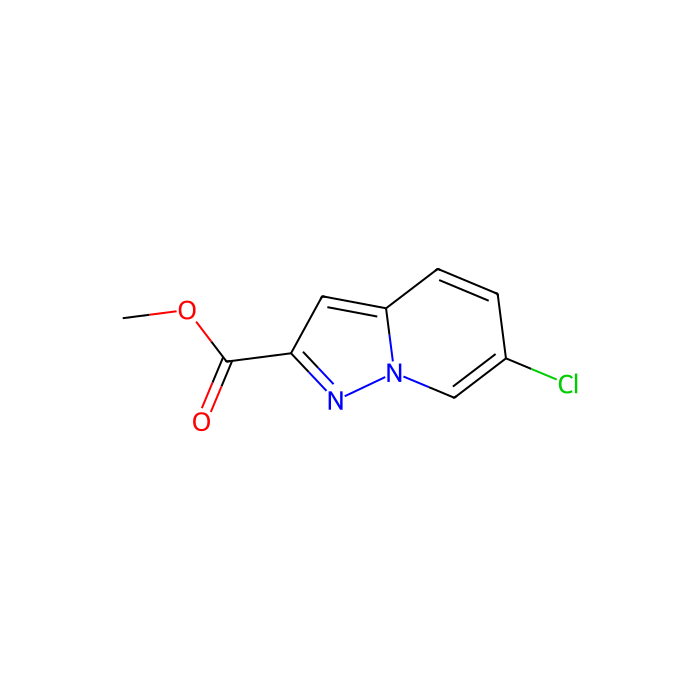 6-Chloropyrazolo[1,5-a]pyridine-2-carboxylic acid methyl ester -  CAS No(1222709-26-3) by Aladdin Scientific