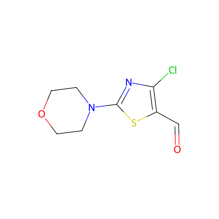 4-Chloro-2-morpholin-1yl-thiazole-5-carboxaldehyde - ≥97% CAS No(129880-84-8) by Aladdin Scientific