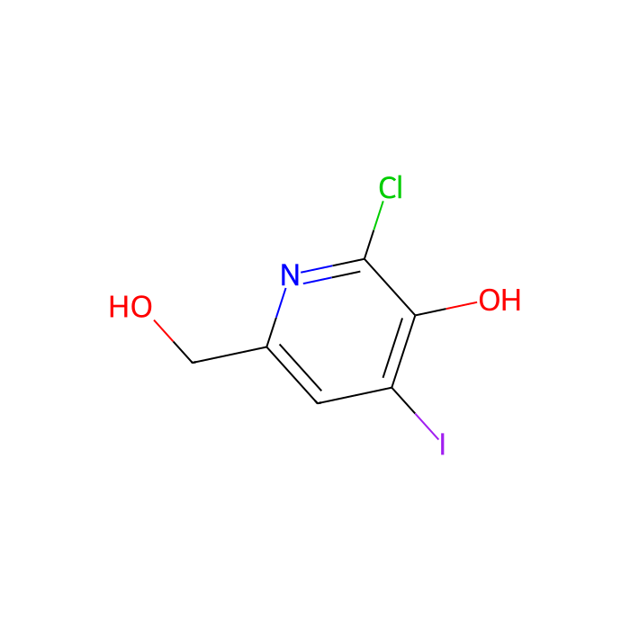 2-Chloro-3-hydroxy-6-(hydroxymethyl)-4-iodopyridine - ≥97% CAS No(208519-37-3) by Aladdin Scientific