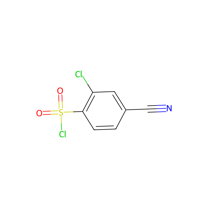 2-Chloro-4-cyanobenzenesulfonyl chloride - ≥96% CAS No(254749-11-6) by Aladdin Scientific