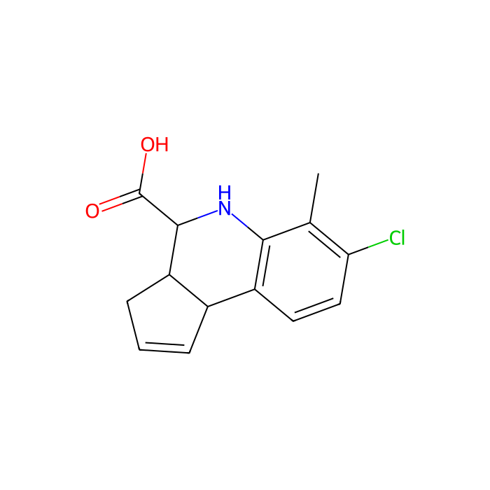 7-Chloro-6-methyl-3a,4,5,9b-tetrahydro-3H-cyclopenta[c]quinoline-4-carboxylic acid -  CAS No(312713-96-5) by Aladdin Scientific
