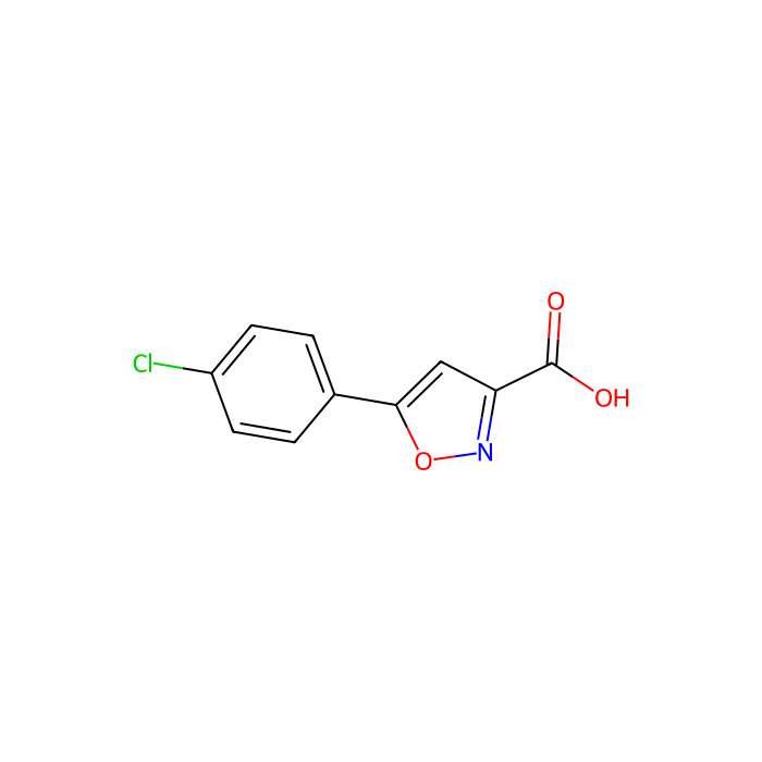 5-(4-Chlorophenyl)isoxazole-3-carboxylic acid - ≥97% CAS No(33282-22-3) by Aladdin Scientific