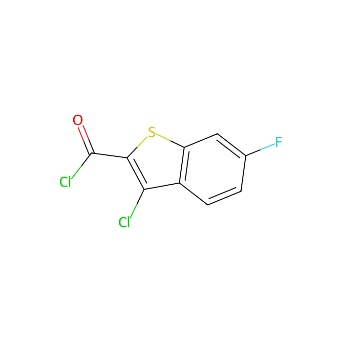 3-Chloro-6-fluorobenzo[b]thiophene-2-carbonyl chloride - ≥97% CAS No(34576-83-5) by Aladdin Scientific