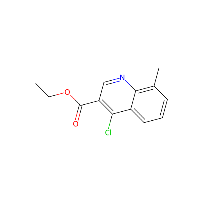 4-Chloro-8-methyl-quinoline-3-carboxylic acid ethyl ester - ≥95% CAS No(37041-32-0) by Aladdin Scientific
