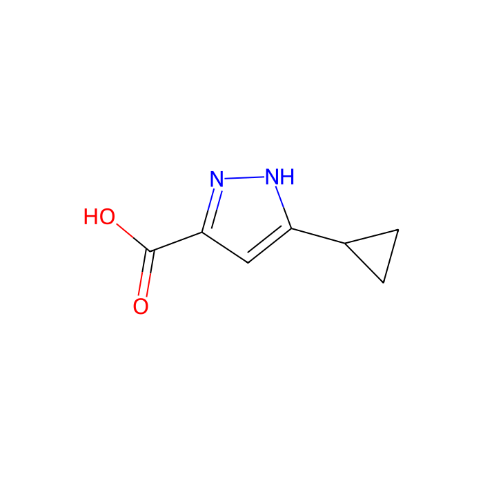 3-Cyclopropylpyrazole-5-carboxylic acid - ≥95% CAS No(401629-04-7) by Aladdin Scientific