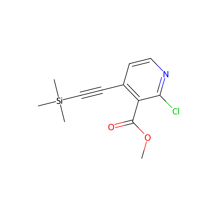 2-Chloro-4-trimethylsilanylethynyl-nicotinic acid methyl ester -  CAS No(470463-44-6) by Aladdin Scientific