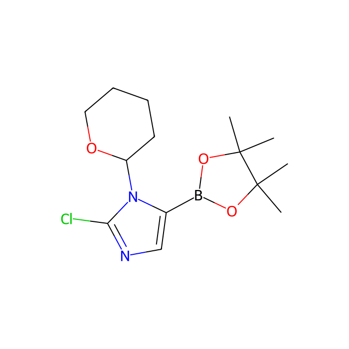 2-chloro-1-(oxan-2-yl)-5-(tetramethyl-1,3,2-dioxaborolan-2-yl)-1H-imidazole - ≥97% CAS No(1029684-36-3) by Aladdin Scientific