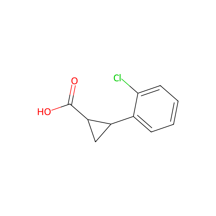 2-(2-chlorophenyl)cyclopropane-1-carboxylic acid - ≥97% CAS No(1181230-38-5) by Aladdin Scientific
