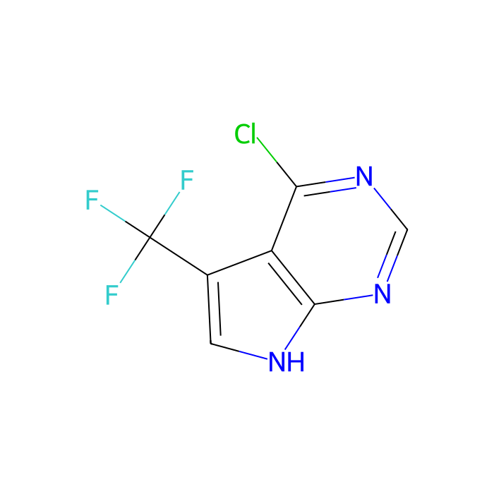 4-chloro-5-(trifluoromethyl)-7H-pyrrolo[2,3-d]pyrimidine - ≥97% CAS No(1211520-73-8) by Aladdin Scientific