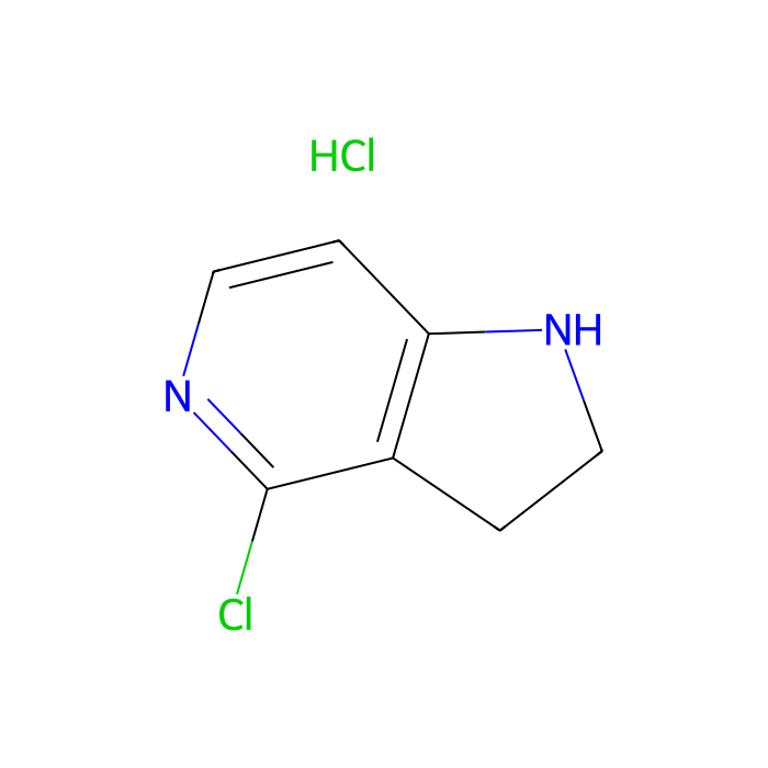 4-chloro-1H,2H,3H-pyrrolo[3,2-c]pyridine hydrochloride - ≥97% CAS No(1241725-93-8) by Aladdin Scientific