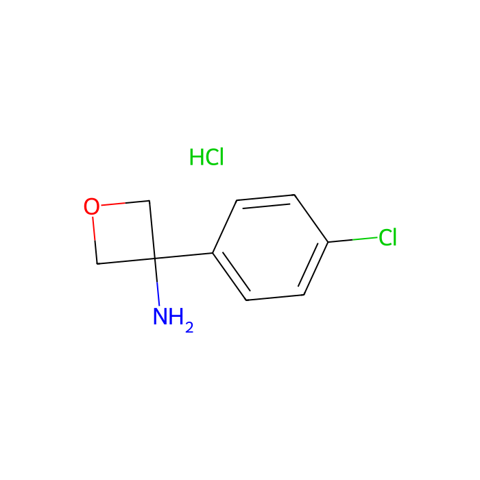 3-(4-chlorophenyl)oxetan-3-amine hydrochloride - ≥97% CAS No(1245782-61-9) by Aladdin Scientific