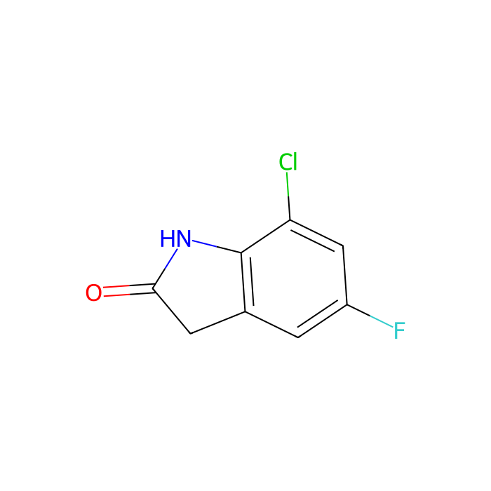 7-chloro-5-fluoro-2,3-dihydro-1H-indol-2-one - ≥97% CAS No(1260892-91-8) by Aladdin Scientific