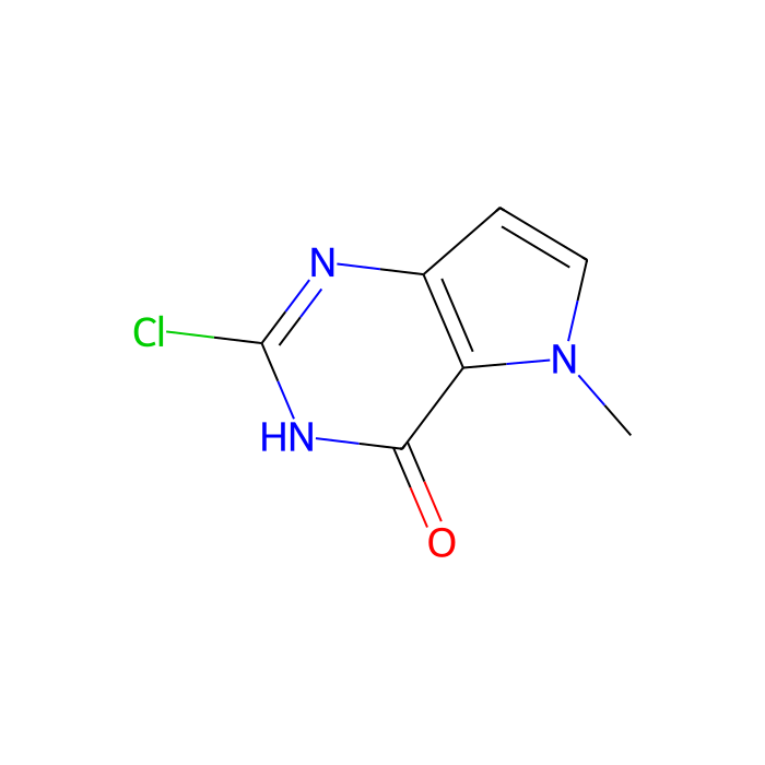 2-chloro-5-methyl-1H,4H,5H-pyrrolo[3,2-d]pyrimidin-4-one - ≥97% CAS No(129872-84-0) by Aladdin Scientific