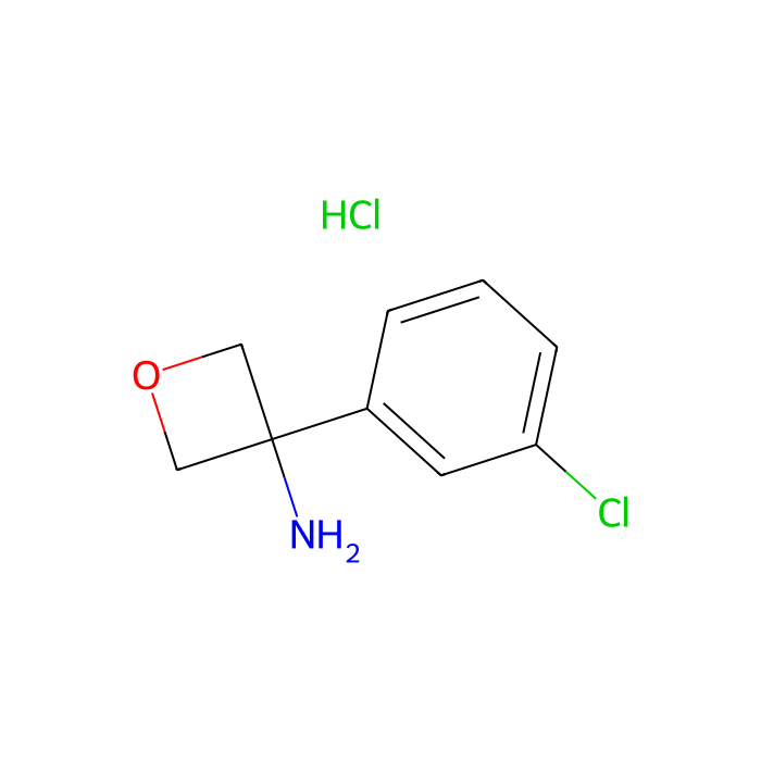 3-(3-chlorophenyl)oxetan-3-amine hydrochloride - ≥97% CAS No(1332765-66-8) by Aladdin Scientific
