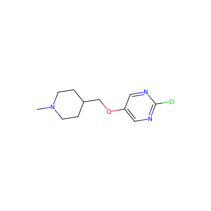 2-chloro-5-[(1-methylpiperidin-4-yl)methoxy]pyrimidine - ≥97% CAS No(1408074-71-4) by Aladdin Scientific