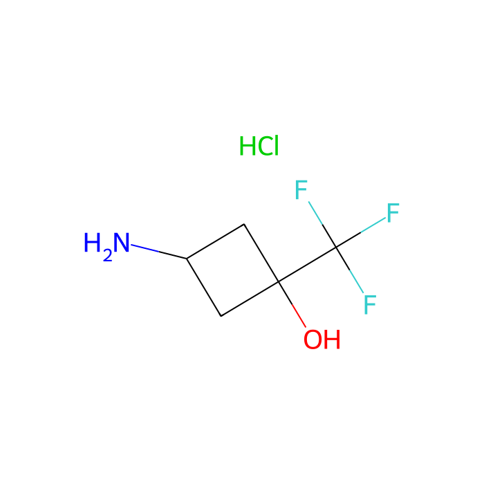 cis-3-amino-1-(trifluoromethyl)cyclobutan-1-ol hydrochloride - ≥97% CAS No(1408075-93-3) by Aladdin Scientific