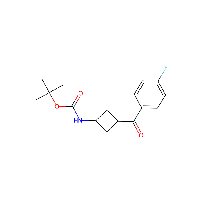 cis-tert-butyl 3-(4-fluorobenzoyl)cyclobytylcarbamate - ≥97% CAS No(1630907-38-8) by Aladdin Scientific