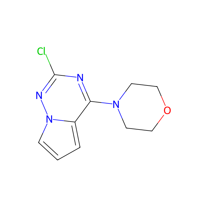 4-{2-chloropyrrolo[2,1-f][1,2,4]triazin-4-yl}morpholine - ≥97% CAS No(1801294-68-7) by Aladdin Scientific