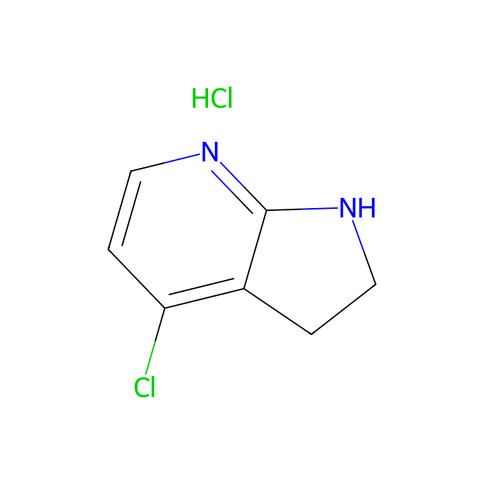 4-chloro-1H,2H,3H-pyrrolo[2,3-b]pyridine hydrochloride - ≥97% CAS No(1818847-83-4) by Aladdin Scientific