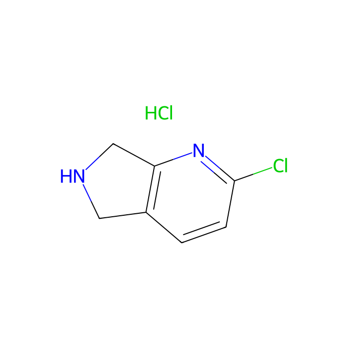 2-chloro-5H,6H,7H-pyrrolo[3,4-b]pyridine hydrochloride - ≥97% CAS No(1841081-37-5) by Aladdin Scientific