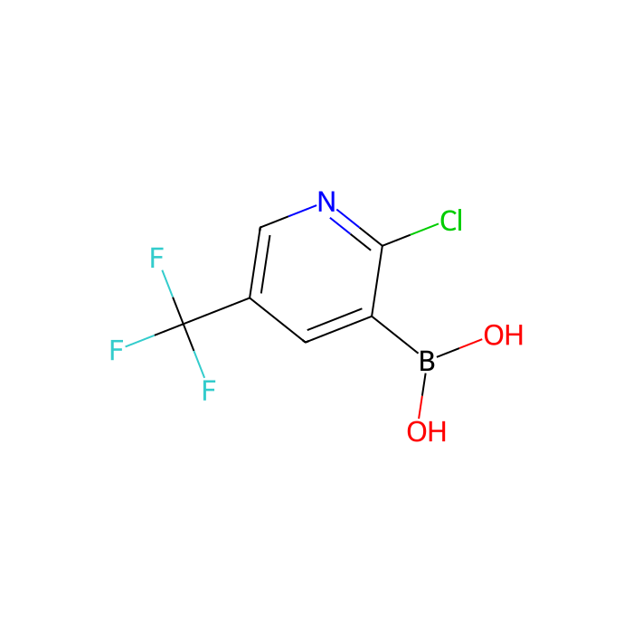[2-chloro-5-(trifluoromethyl)pyridin-3-yl]boronic acid（contains varying amounts of Anhydride） - ≥97% CAS No(536693-96-6) by Aladdin Scientific