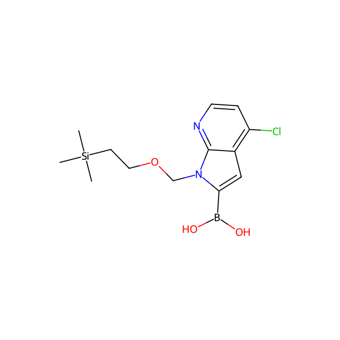 (4-chloro-1-{[2-(trimethylsilyl)ethoxy]methyl}-1H-pyrrolo[2,3-b]pyridin-2-yl)boronic acid - ≥97% CAS No(888721-03-7) by Aladdin Scientific