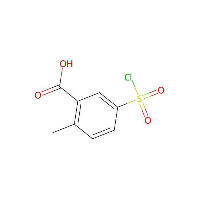 5-(Chlorosulfonyl)-2-methylbenzoic acid - ≥97% CAS No(89001-57-0) by Aladdin Scientific