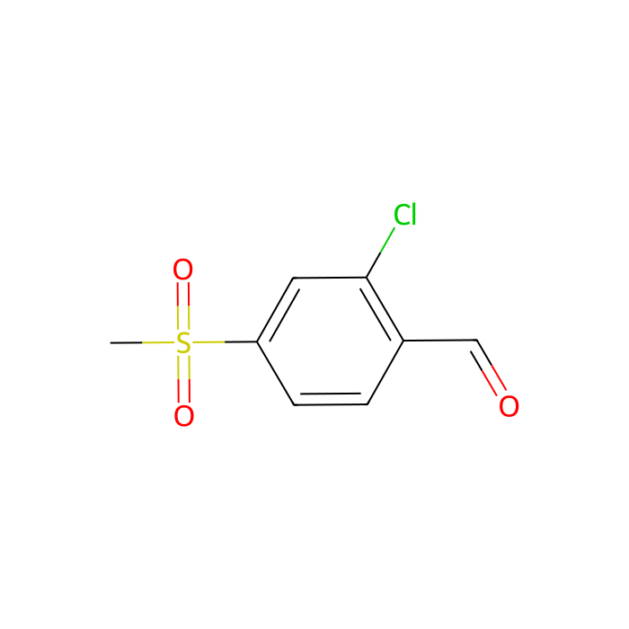 2-Chloro-4-methanesulfonylbenzaldehyde - ≥95% CAS No(101349-95-5) by Aladdin Scientific