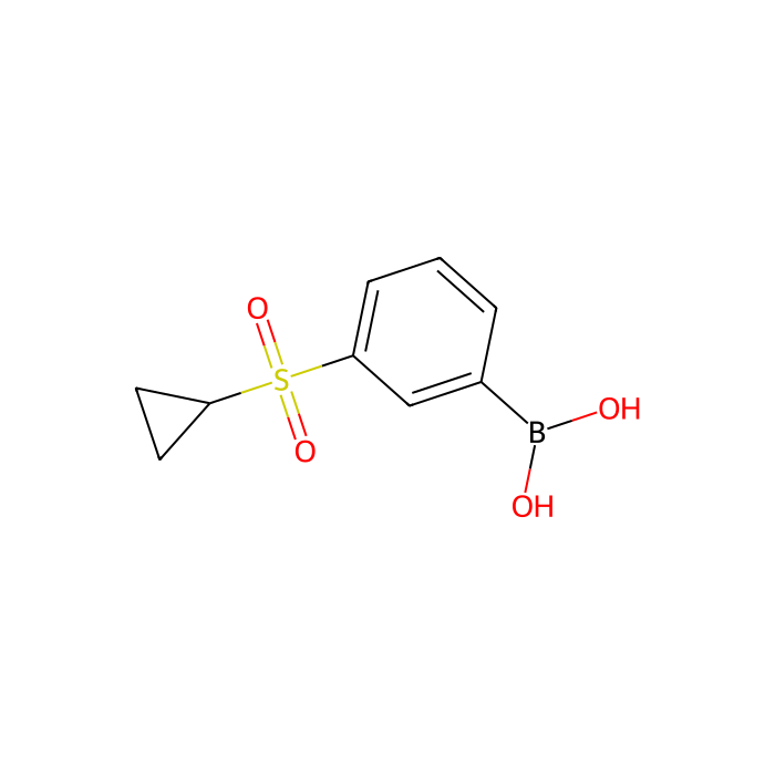 3-(Cyclopropylsulfonyl)phenylboronic acid - ≥96% CAS No(1020204-12-9) by Aladdin Scientific