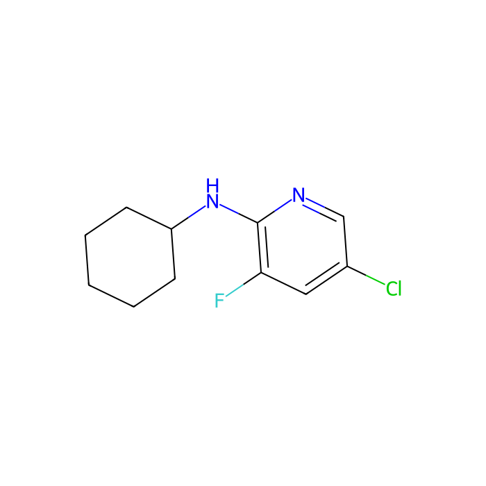 5-Chloro-2-cyclohexylamino-3-fluoropyridine - ≥98% CAS No(1020253-24-0) by Aladdin Scientific