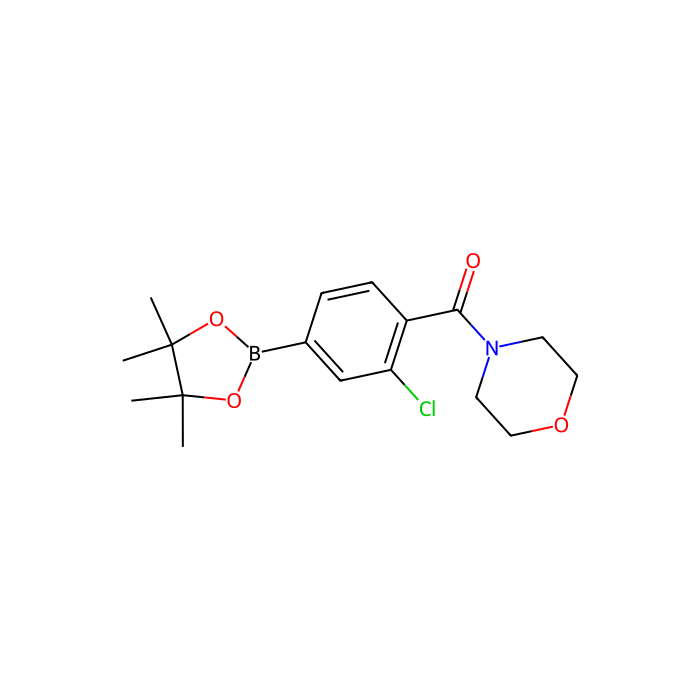 3-Chloro-4-(morpholinocarbonyl)phenylboronic acid pinacol ester - ≥96% CAS No(1092563-48-8) by Aladdin Scientific