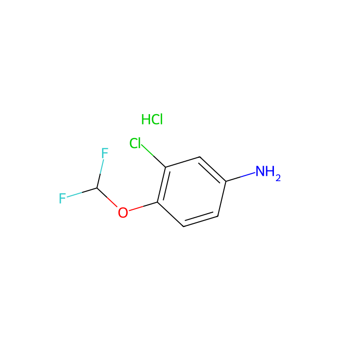 3-Chloro-4-(difluoromethoxy)aniline, HCl - ≥95% CAS No(115700-24-8) by Aladdin Scientific