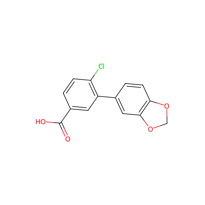 4-Chloro-3-(3,4-methylenedioxyphenyl)benzoic acid - ≥97% CAS No(1181596-03-1) by Aladdin Scientific