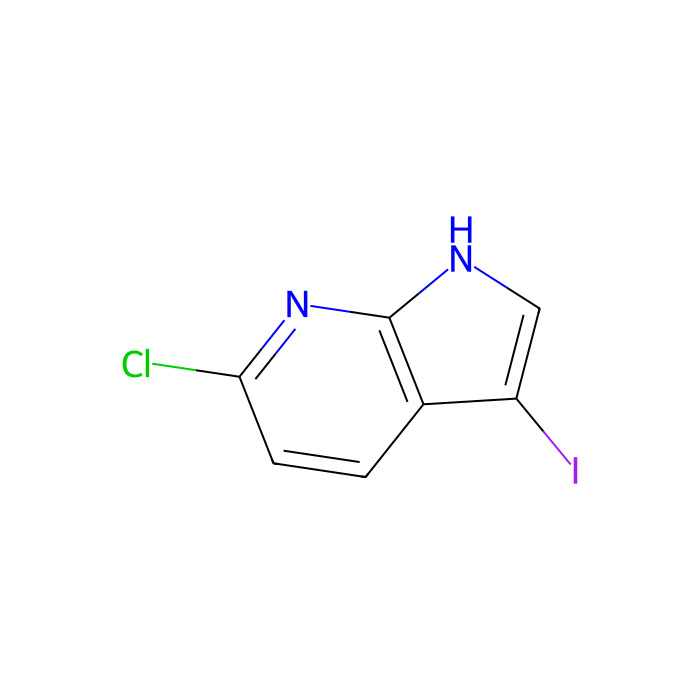 6-Chloro-3-iodo-1H-pyrrolo[2,3-b]pyridine - ≥98% CAS No(1190322-78-1) by Aladdin Scientific