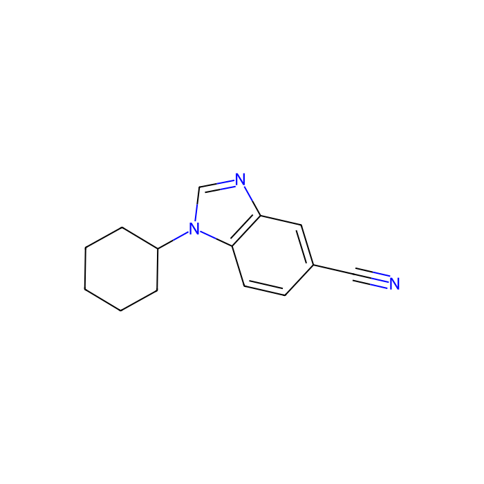 5-Cyano-1-cyclohexylbenzoimidazole - ≥97% CAS No(1215206-71-5) by Aladdin Scientific