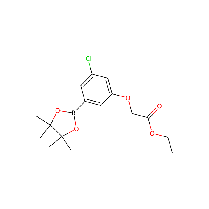 3-Chloro-5-(ethoxycarbonymethoxy)phenylboronic acid, pinacol ester - ≥98% CAS No(1218789-47-9) by Aladdin Scientific
