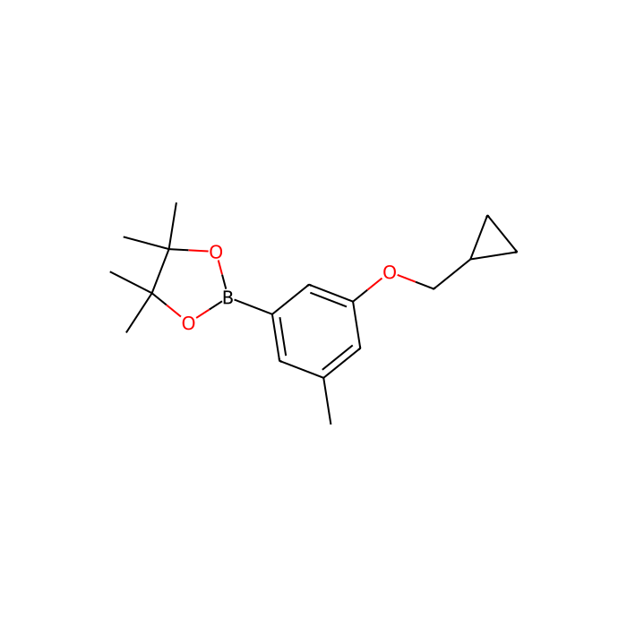 3-(Cyclopropylmethoxy)-5-methylphenylboronic acid, pinacol ester - ≥96% CAS No(1218789-80-0) by Aladdin Scientific