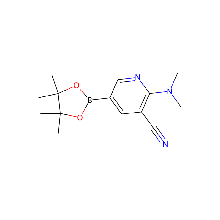 3-Cyano-2-(N,N-dimethylamino)pyridine-5-boronic acid, pinacol ester - ≥96% CAS No(1346809-50-4) by Aladdin Scientific