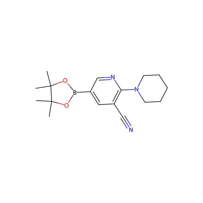 3-Cyano-2-piperidinopyridine-5-boronic acid, pinacol ester - ≥96% CAS No(1356068-53-5) by Aladdin Scientific