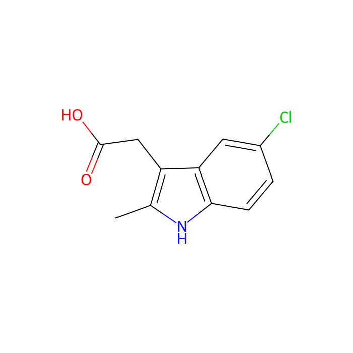 2-(5-Chloro-2-methyl-1H-indol-3-yl)acetic acid - ≥98% CAS No(19017-52-8) by Aladdin Scientific