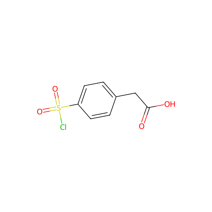 4-(Chlorosulphonyl)phenylacetic acid - ≥70% CAS No(22958-99-2) by Aladdin Scientific